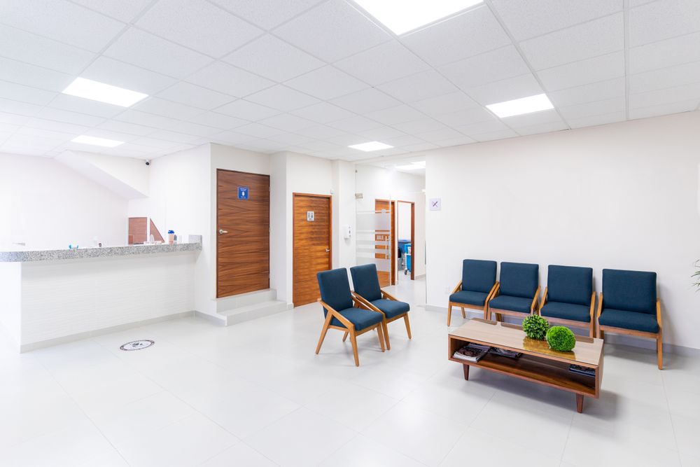 MindCare clinic reception interior